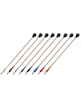 LARP Pfeil Rundkopf Sicherheitspfeil Brauner schaft alle Farben LARP Pfeil Rundkopf Sicherheitspfeil Brauner schaft alle Farben
